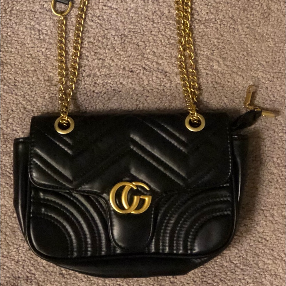 CG Designer Inspired Bag Black